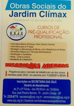 Cursos de pré-qualificação